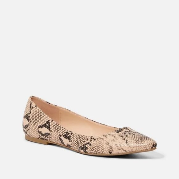 Just Fab | Keep Cool Ballet Flat | Blush Snake - Picture 2 of 5